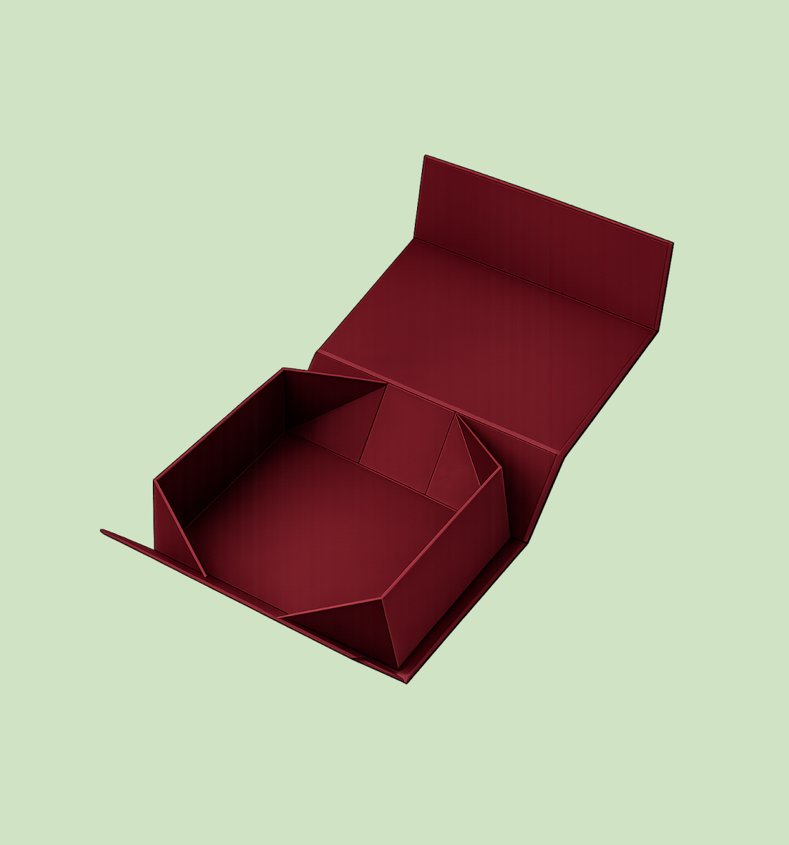 Plain Collapsible Rigid Boxes (12 x 12 x 4)