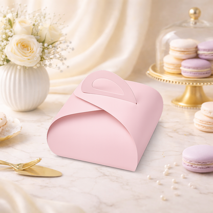 Dome Cake Box with Handle - 10 x 10 x 5