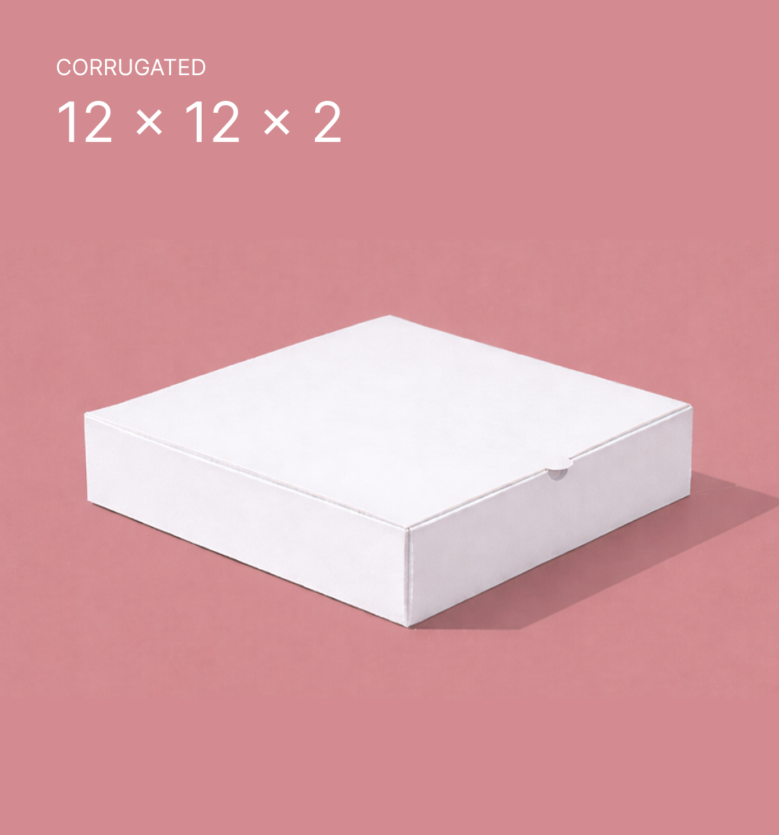Pizza Box 12" Corrugated