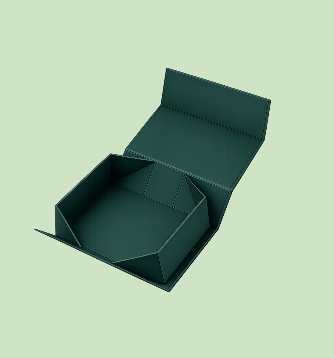 Plain Collapsible Rigid Boxes (12 x 12 x 4)